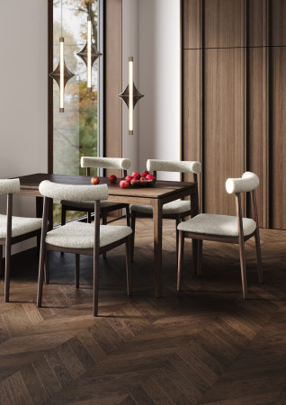 Кварцевый паркет Quartz Parquet Французская ёлка 99-550-64 Венге Африканский